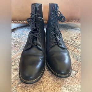 Ariat Heritage Lacer Boot Leather Black Men’s 11D EUC